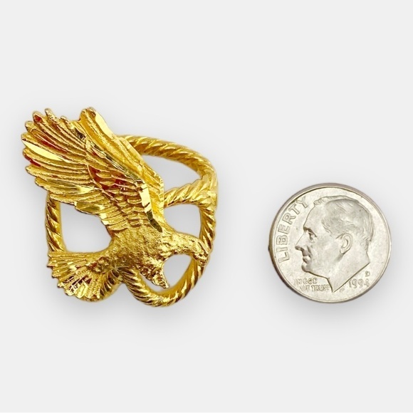 Vintage Eagle Scarf Tie​ - Picture 4 of 4